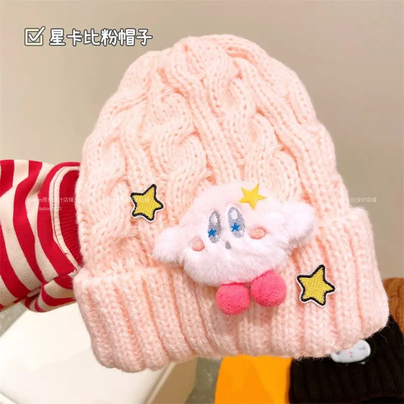 Hello Kitty Cinnamoroll Anime Kawaii Sanurgente Ins DIY Handmade Whol Hat, Cute My Melody Students, Warm Cap, Gifts for Kids