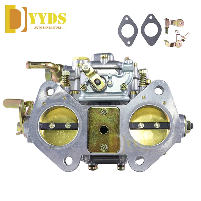 Carburetor Carb Assy 40 DCOE Weber For All VW 1975-1992 V8  Twin Choke 4-Cyl 6-Cyl Engine Replaces 19550.174 EMPI Solex Dellorto