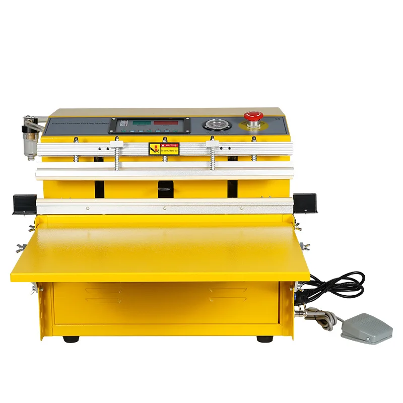 External Vacuum Sealer Tea Packaging Machine Fully Automatic Food Sealer Commercial Vacuum Packing Machine