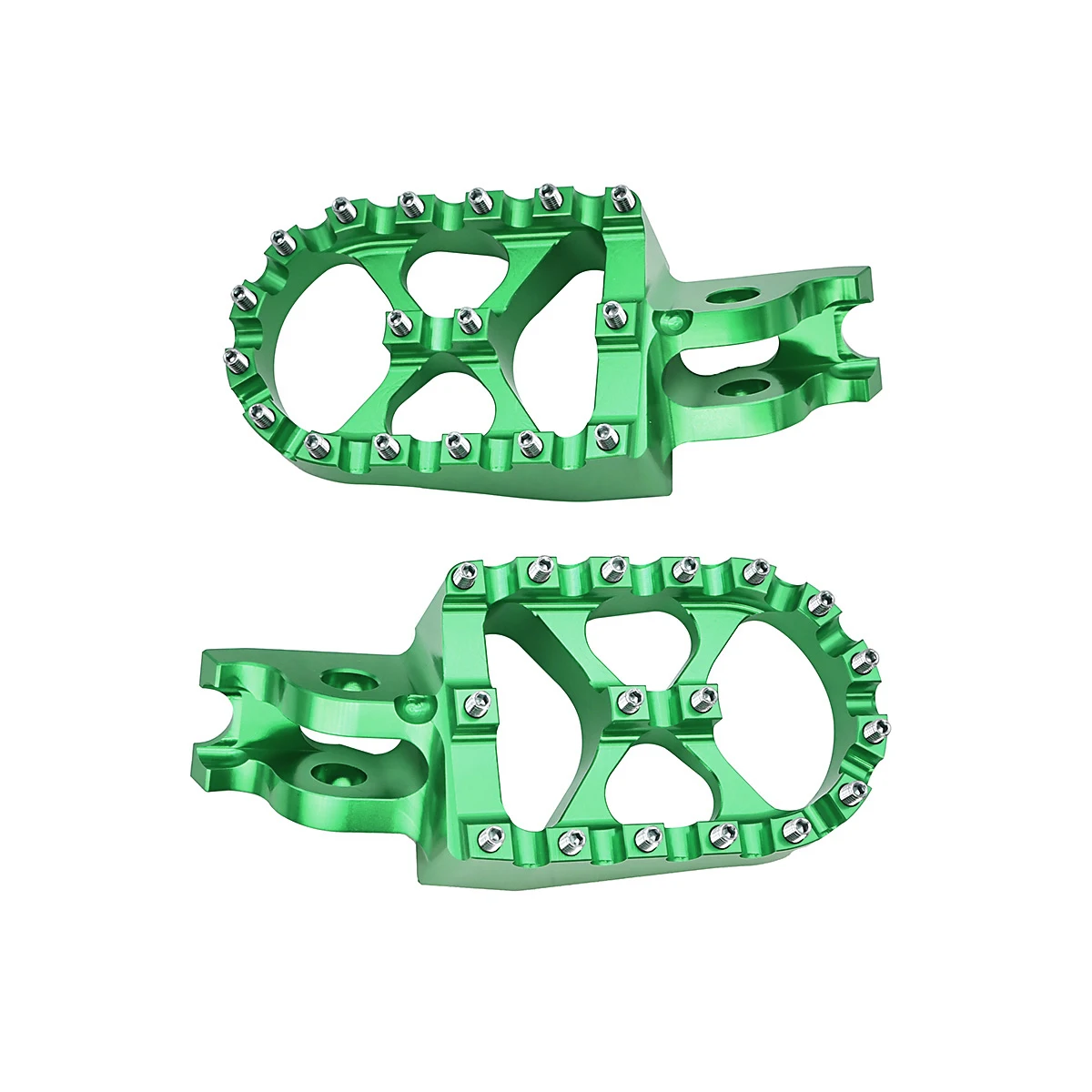 

Motorcycle CNC FootRest Footpegs Foot Pegs Pedals For Kawasaki KX250 KX450 2019 2020 KX250F KX450F 2017 2018 KLX450R 2008-2022