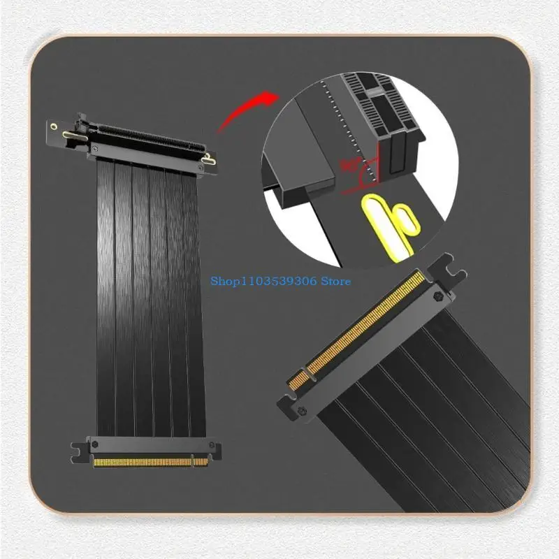 400A GPU Card Extension Adapter Cable Graphics Video Card Extender Cord PCIE3.0