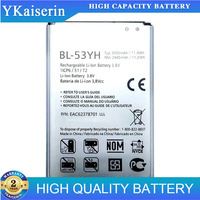 Mobile Phone Battery BL-53YH 3000Mah For LG Optimus G3 D855 D853 VS985 D830 D850 D851 D858 D857 F400 F460 BL 53YH