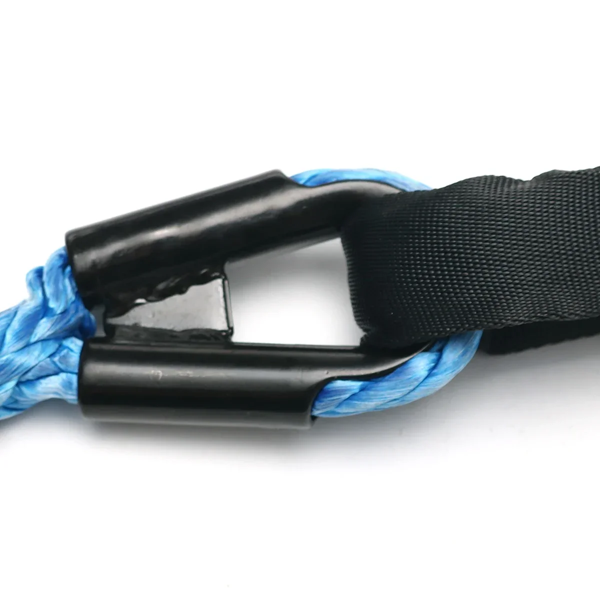 

Blue Synthetic Winch Rope 10mm x 30m with Aluminum Hawse Fairlead ATV Winch Kit
