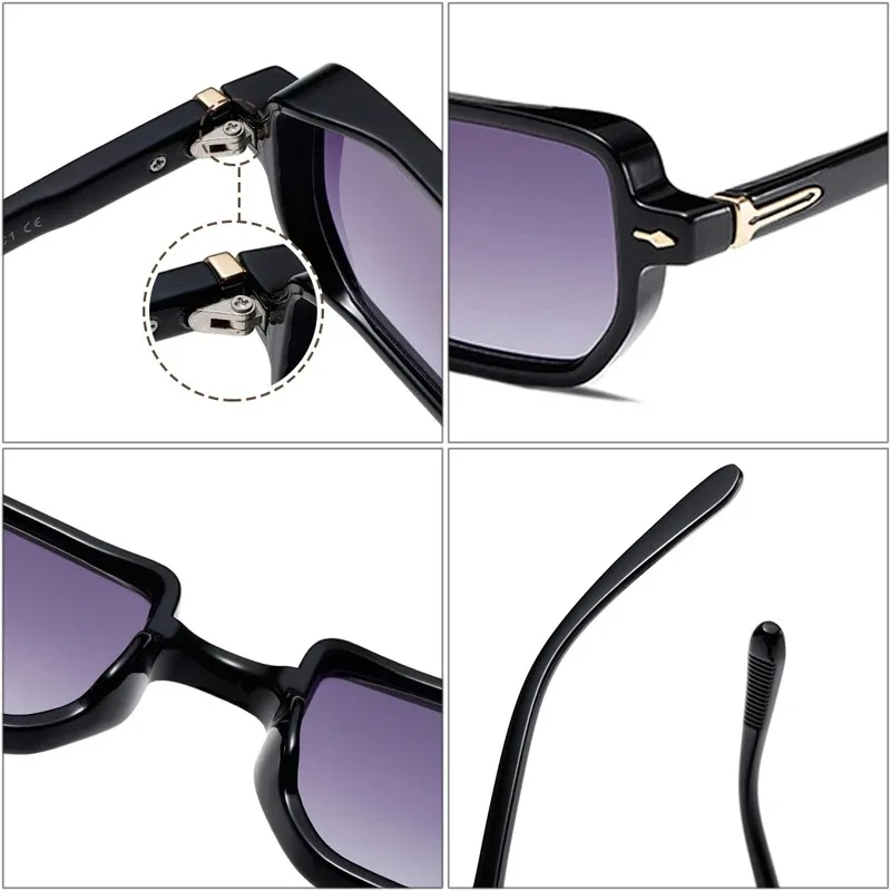 Rectangle Sunglasses Women Men Candy Color Sun Glasses Ins Street Party Eyeglasses for Shopping Beach Eyewears image 6