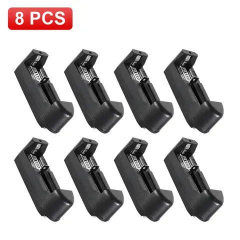 EU plug 18650 Battery Charger Single Slot 18650 Charger 110~220V Li-ion Battery Charger for 18650 14500 18350 Batteries