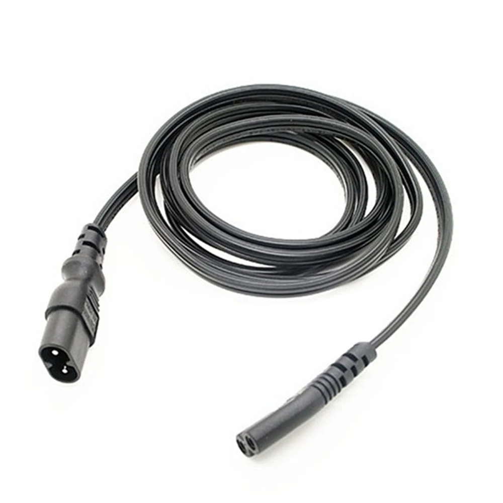 C-8 iec 1,8 c8 stecker an c7 C-7 buchse männlich zu weiblich verlängerung netzteil haupt adapter kabel 6ft m
