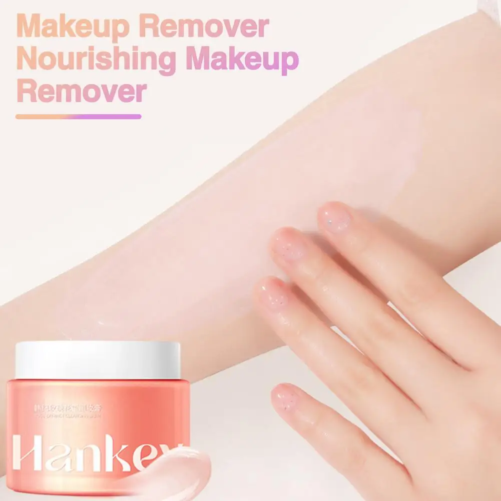 Nourishing Makeup Remover Gentle Makeup Remover Cream Nourishing Balm for Skin Types Melts Dirt Removes from Face Lips Eyes