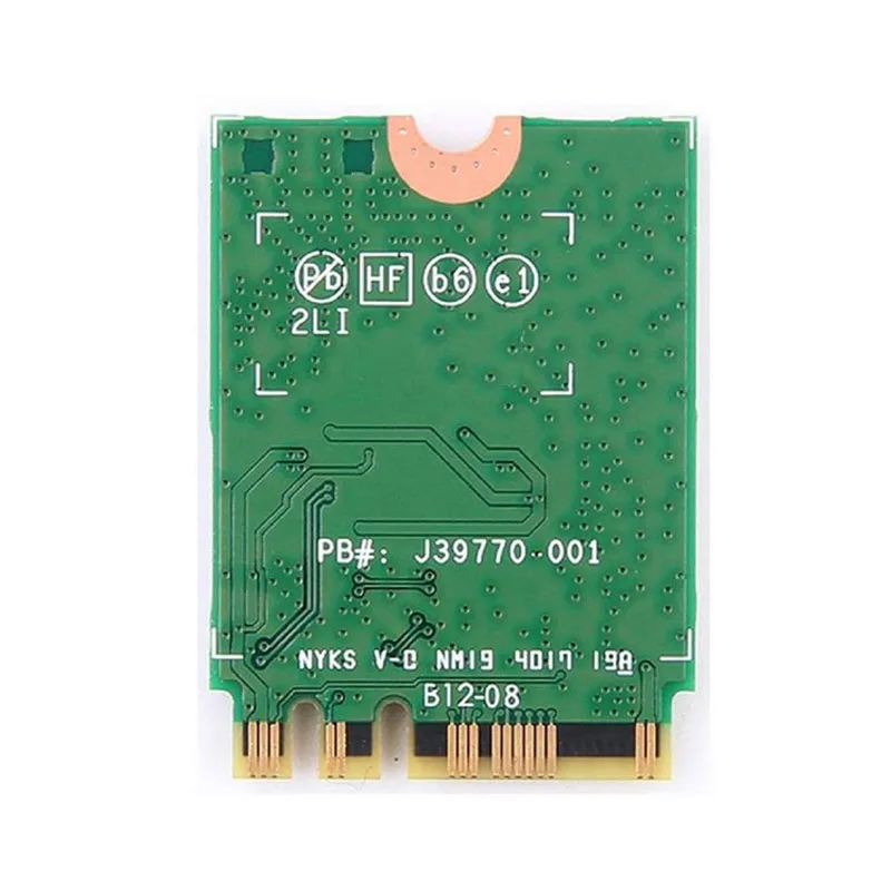 WDXUN Dual Band Wireless-AC 9260 9260ac 9260NGW NGFF 802.11ac MU-MIMO 1730 Mbps 1,73 Gbps WiFi + Bluetooth 5.0 Windows 10