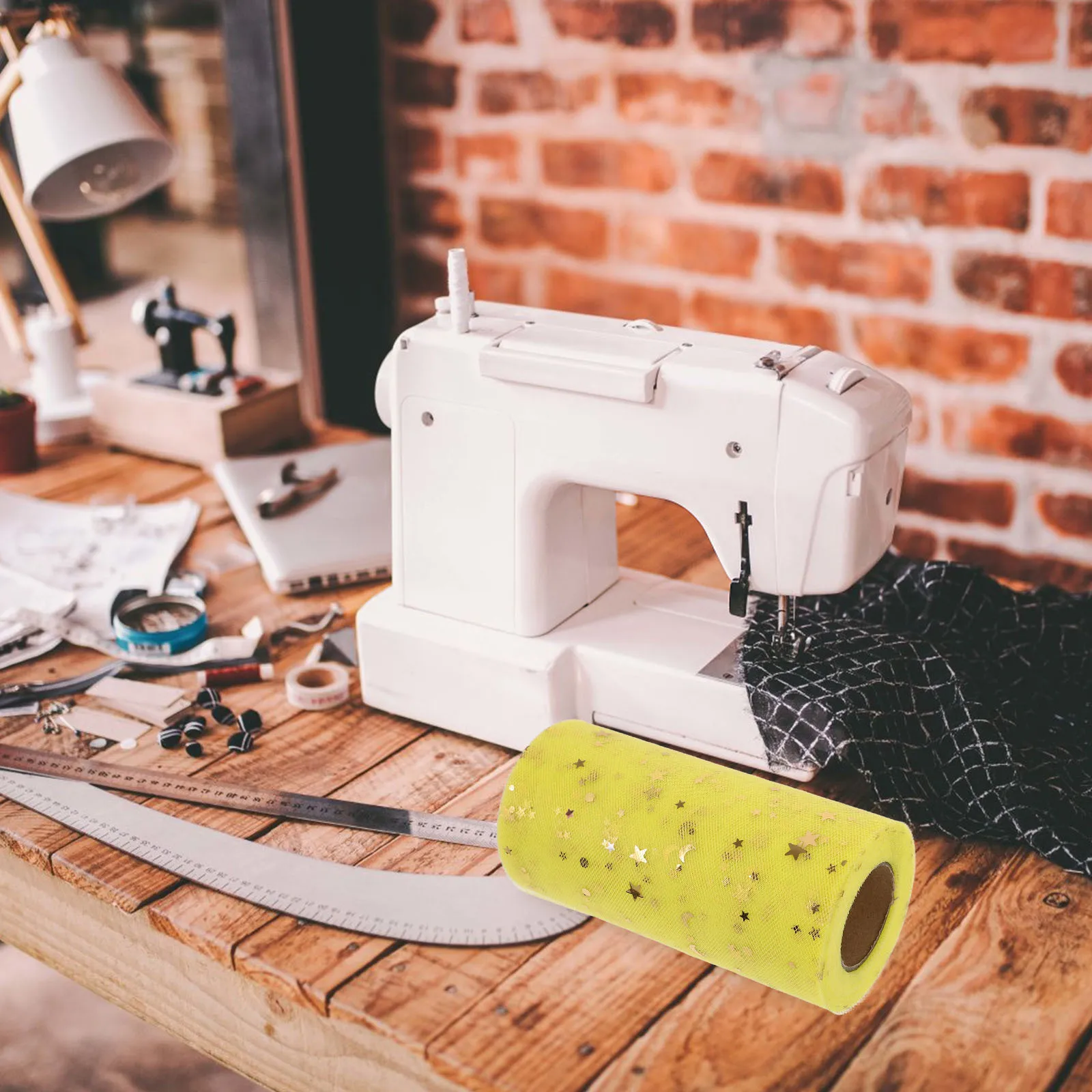 

Red 2280x15cm Sequins Gauze Table Skirt Wedding Party Decorations High Quality Fashionable Design Perfect for Events