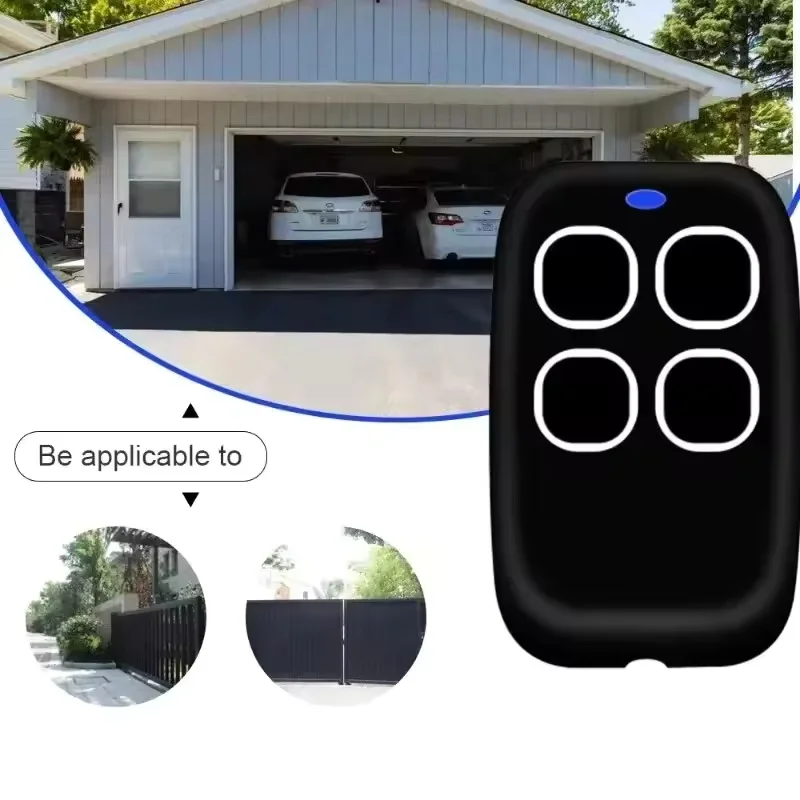 Duplicador de Controle Remoto para Porta de Garagem 433MHz, Capturador de Código Multi-Frequência, Clonador de Chave de Portão, Transmissor Manual