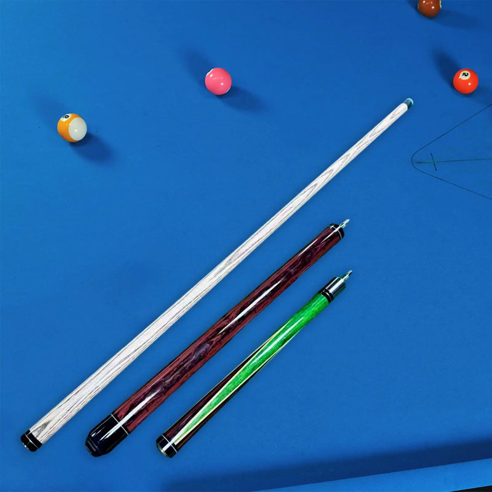 عصا البلياردو ذات الانحراف المنخفض، أزياء مريحة احترافية مصنوعة يدويًا #4