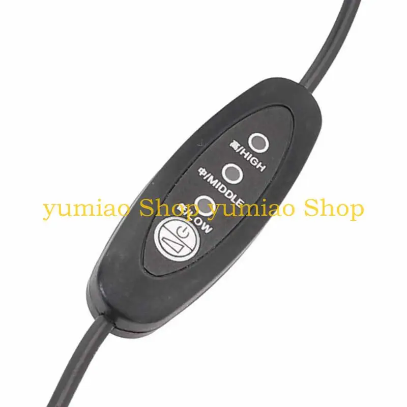 587B USB 5V to 12V Fan Cord Computer Fan Adapter Cable for Diverses Use Case PVC Coating Connection Cable 2464- 22AWG Wire
