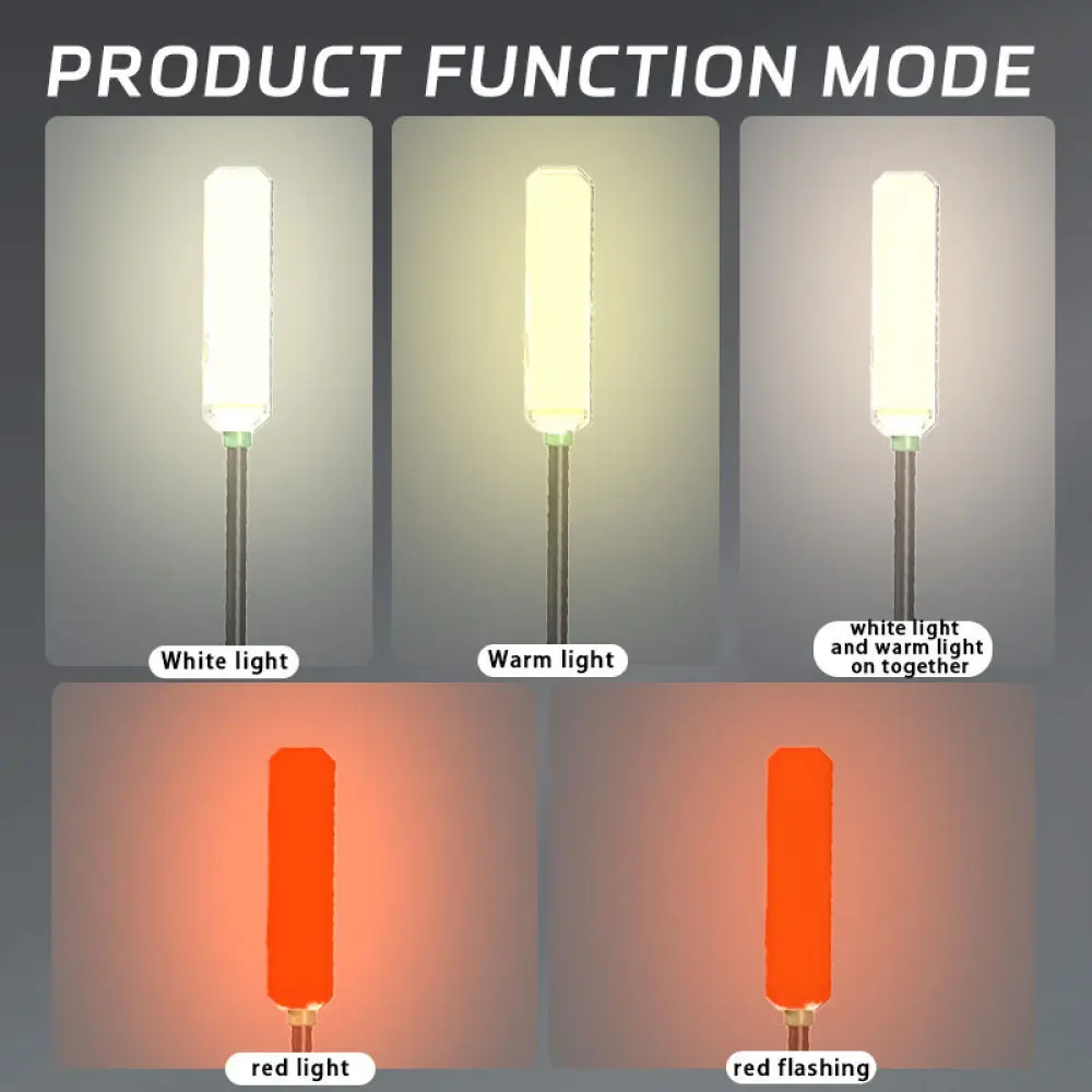 Multifunctional COB LED Inspection Lamp Magnetic Base 360 Rotation Portable Work Light For Automotive Workshop Emergency Camping