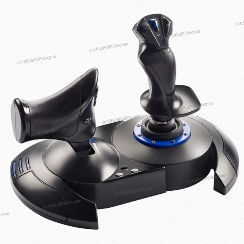 

Усовершенствованный двуручный эмулятор джойстика для полетов, двойной контроль направления, совместимый с ПК/PS4/PS5, моделирование полета