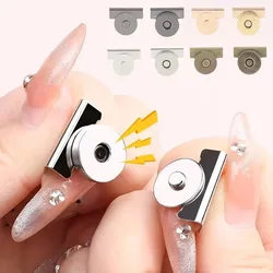 Metal Seamless Magnetic Buckle for Bags - Magnetic Snap Buttons for DIY Buckle Closure Magnetic Snaps for Handbags