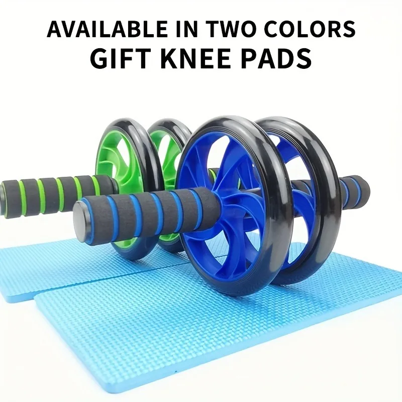 Ab Rroller Wheel Fitness Ab Slide Double-Wheeled Abdominal Wheels Non Slip Ab Muscle Trainer Gym Abdominal Roller Home Workout