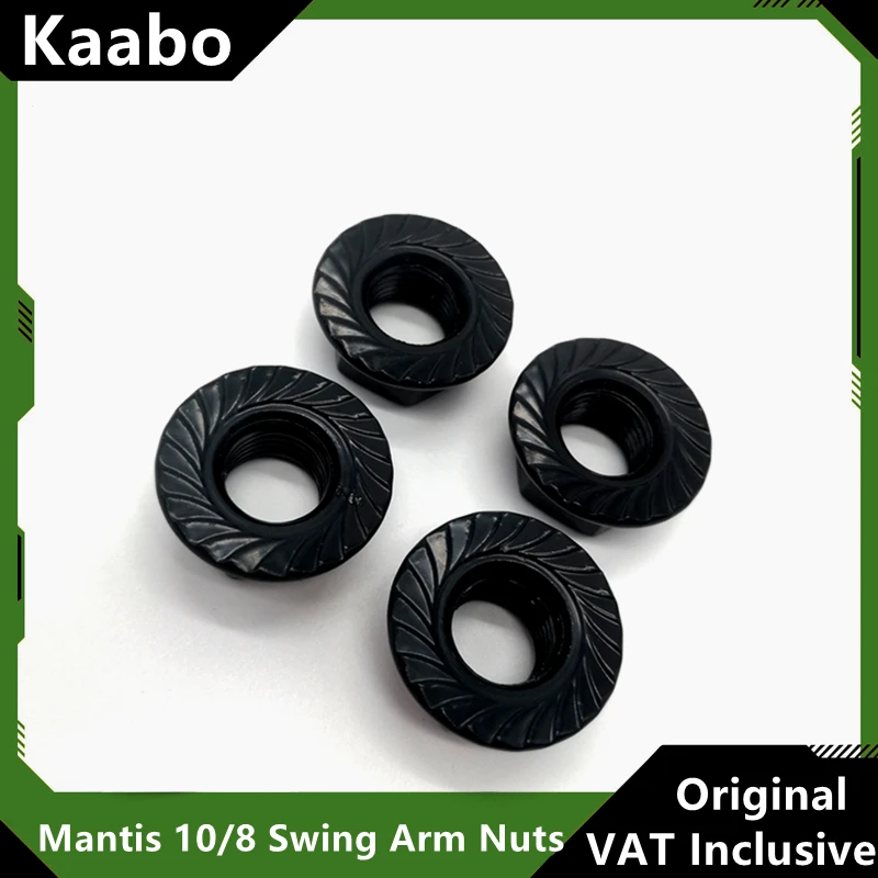 Original Swing Arm Locking Nuts for Kaabo Mantis 10/8 Smart Electric Scooter M10 M8 Motor Locking Nuts Screws Accessories