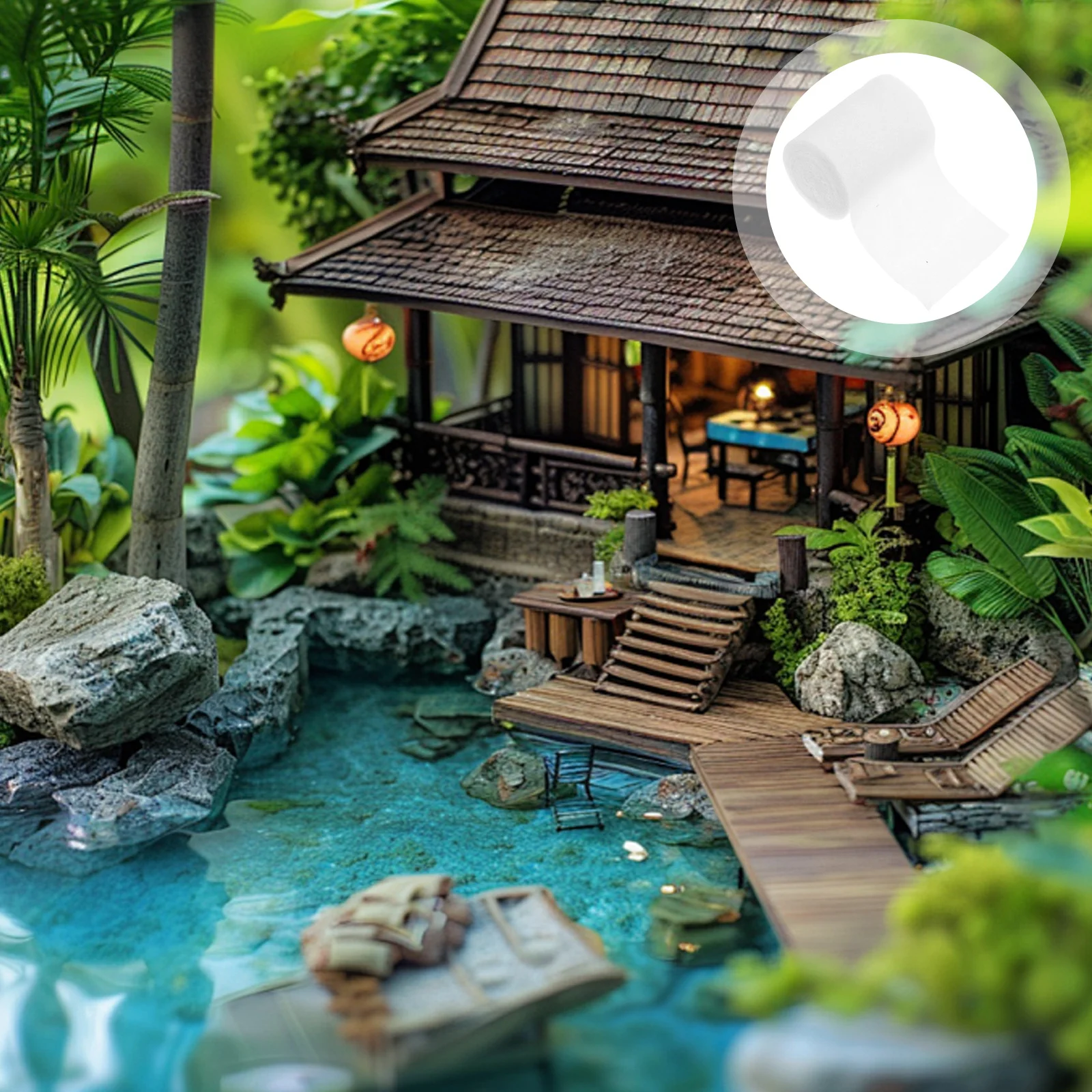 

12pcs Plaster Cloth Material For Art Projects Diy Craft Supplies Mountain Shaping Modeling Scenery Construction Plaster Gauze