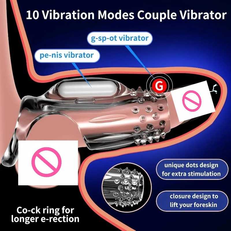 القضيب كم تهتز خاتم الديك الجنس لعب الكبار للرجال قابلة لإعادة الاستخدام الديك كم زوجين هزاز تأخير القذف أقوى الانتصاب #2