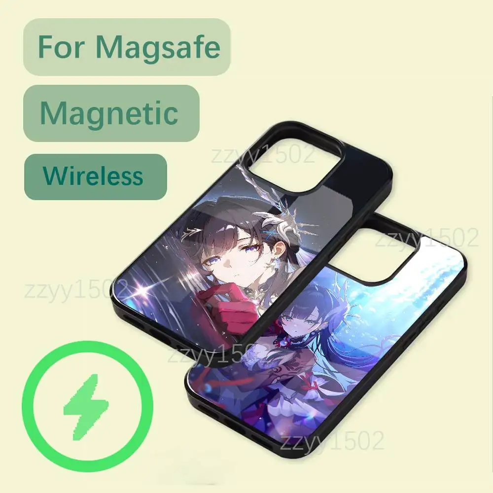 

Hysilens Honkai Star Rail HSR Phone Case For iPhone 17,16,15,14,13,12,11,Pro,Max,Plus,Mini,SE4,E Magsafe Wireless Charging