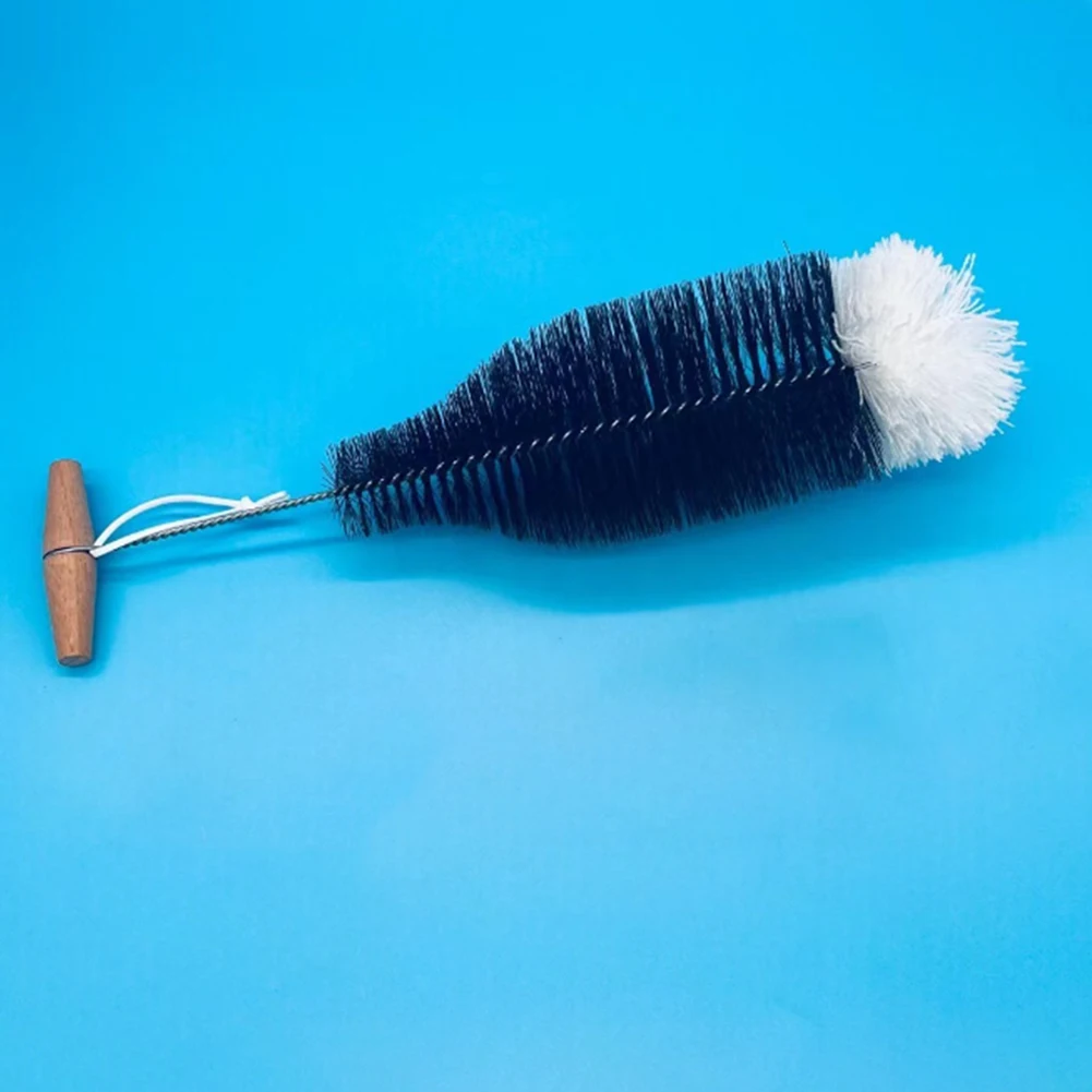 

Bubble Glass Bottle Cleaning Brush Soft Nylon + Cotton Brush Head Comfortable Handle And Extended Body For Efficient Cleaning