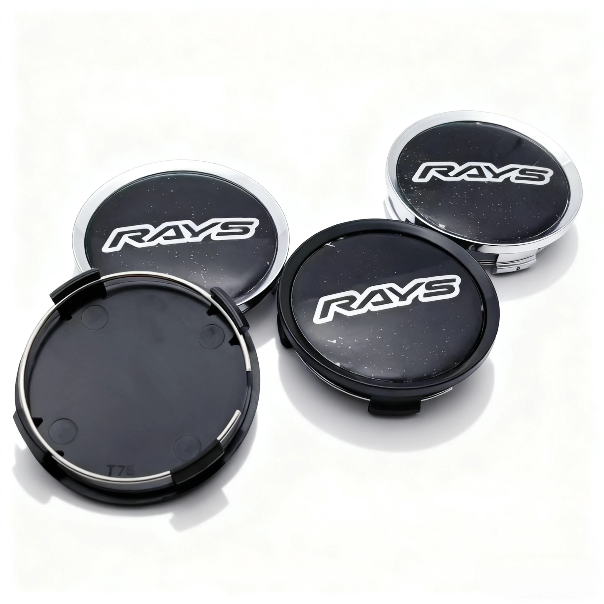 

Комплект из 4 колпачков для колесных дисков JDM RAYS с логотипом, диаметр 74 мм, с клипсами 69 мм, пылезащитные заглушки для дисков, аксессуары для автомобиля