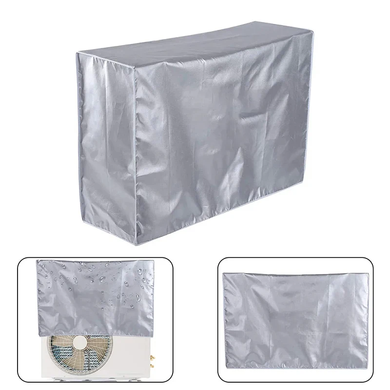 Waterproof Protection Air Conditioner Cover From Sun And Rain Outdoor Sun Block Multiple Size Selection Outdoor Unit Dust Cover