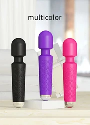 Powerful clitory stimulation adult personal silicone sex toy magic AV Wand massager dildo masturbator vibrator for women Female