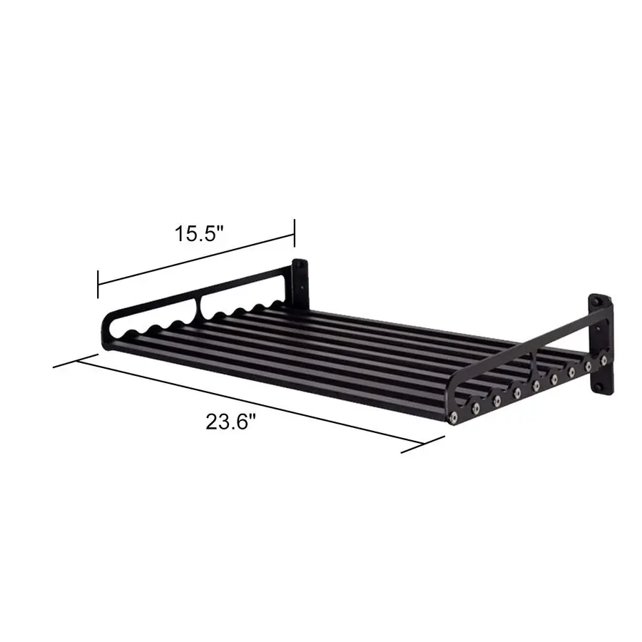 Półka do piekarnika, 23,58x15,52 cm, półka ścienna, uchwyt do piekarnika, udźwig 36 kg, półka do mikrofalówki do użytku domowego i komercyjnego, do akademika.