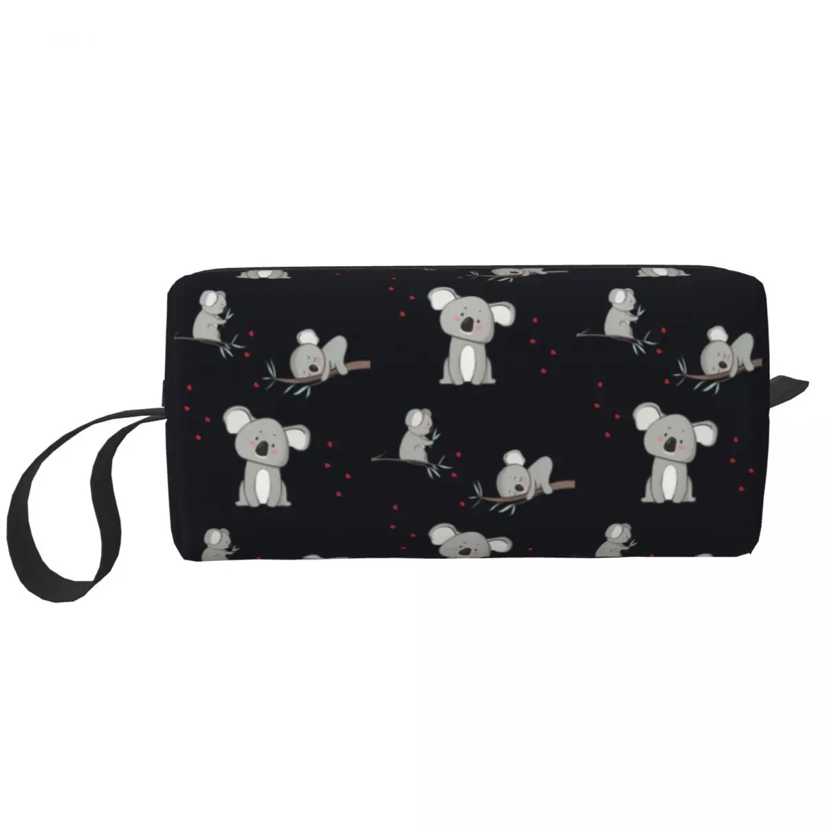 Kawaii Sleep Baby Koala Bear Cosmetic Bag Women Kawaii Big Capacity Animal Makeup Case Beauty Storage Toiletry Bags