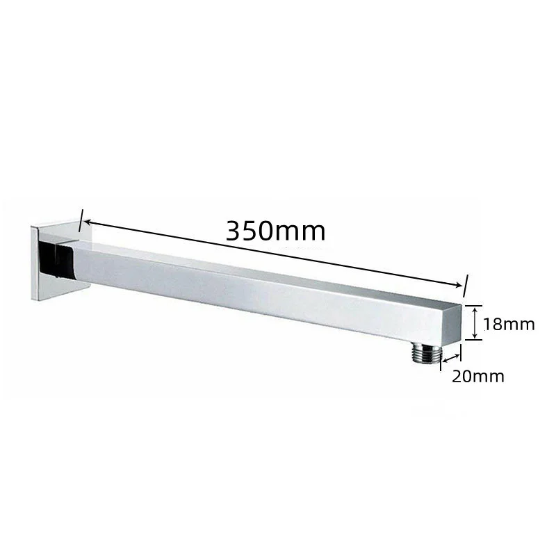 

203 Stainless Steel Shower Arms For Kitchen Faucet Holder Wall Mounted Bath High Top Spray Head Fixed Home Bathroom Accessories