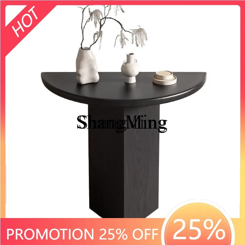 

ZYY exquisite against the wall entrance table household entrance corridor curved entrance platform aisle decoration strip case