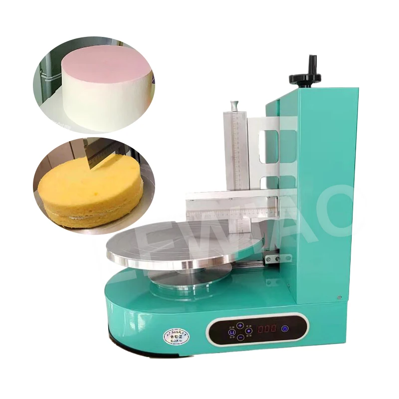 

Birthday Cake Making Smoothing Coating Machine Pastry Butter Cake Bread Cream Baking Decoration Spreader 220V