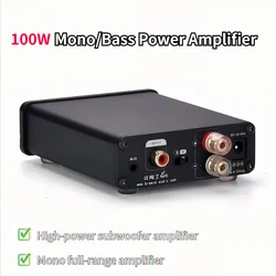 Mono Subwoofer Amplifier 100W Power Hifi Home Audio System Sound Amplifier for Passive Speaker subwoofer amp Amplificador