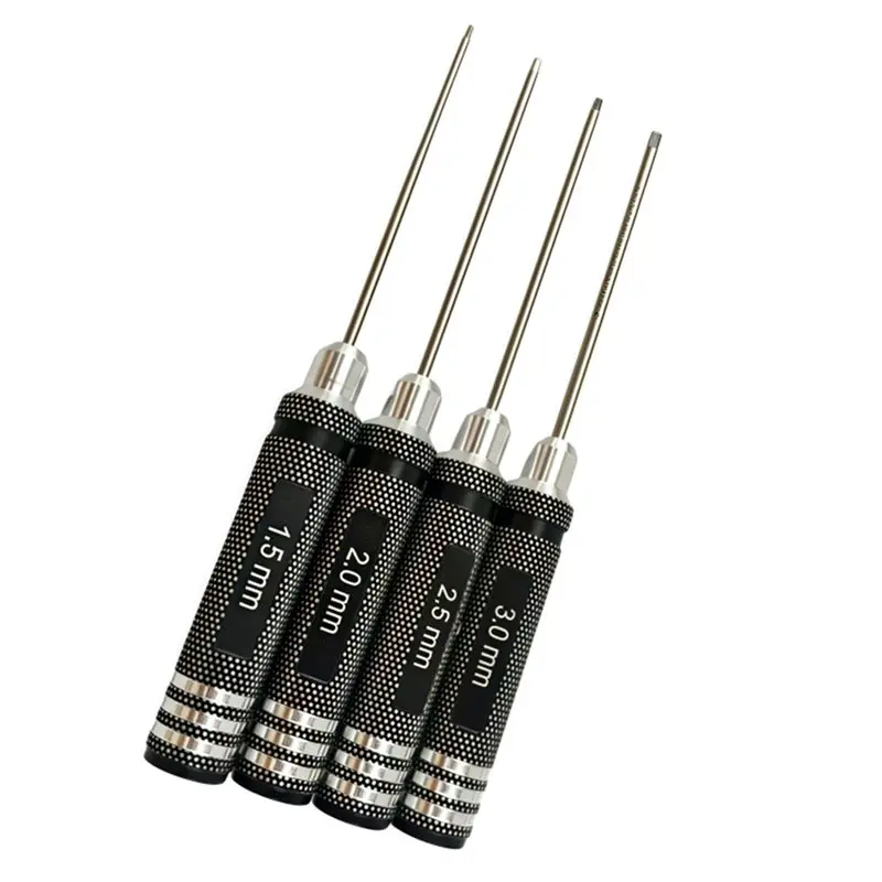 ABDJ-Super Hard Inner Hexagon Screwdriver Set 1.5/2/2.5/3Mm Sizes Inner Hexagon Screwdriver Set Inner Hexagon Screwdriver Set