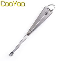 CooYoo EP2 Ear Scoop Clearner Key Chain Portable EDC Titanium Alloy Remover Wax Removal Tool