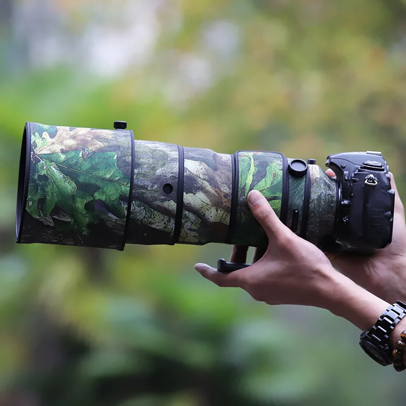 Chasing birds camouflage lens coat for NIKON AFs 300 F2.8 G II ED VR waterproof and rainproof lens protective cover lens cover