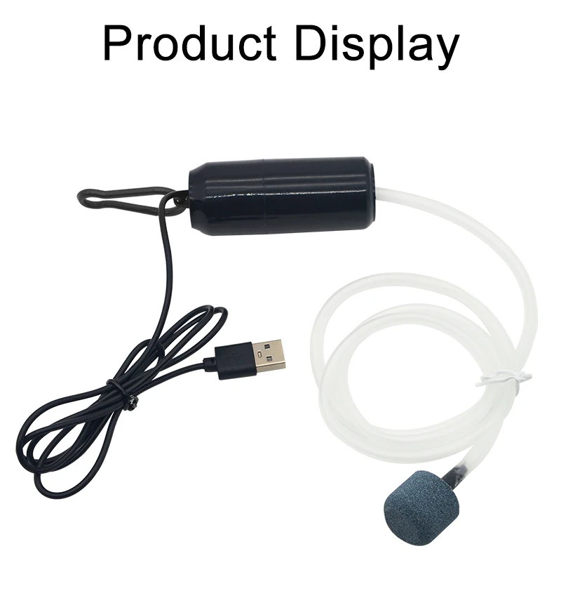 Aquarium Sauerstoff Luftpumpe Aquarium USB Stille Luft Kompressor Belüfter Tragbare Mini Kleine Oxygenator Aquarium Zubehör 5v 1W – Detail 12