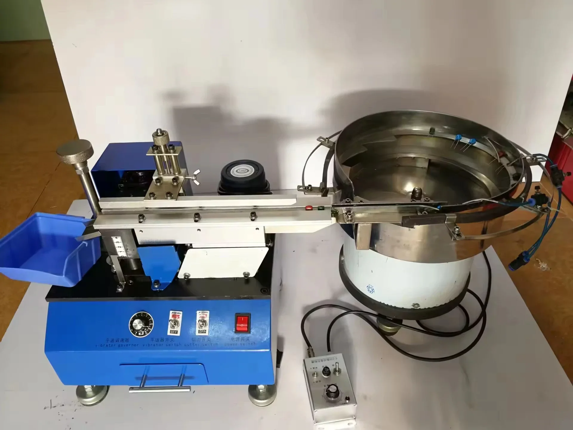 LED Varistor Transistor Lead Cutting  New Automatic High Speed Component Pin Foot Cutting Tool Capacitor