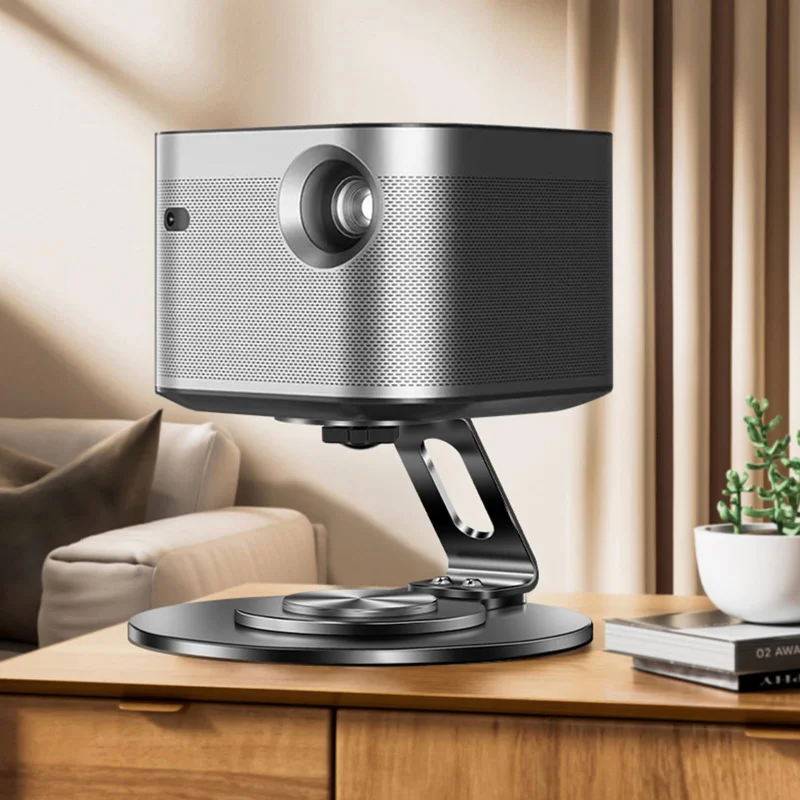 Table Projector Stand Projector Mount Brackets 1/4 Screw Interface Adjustable Projector Shelf Projector Holder for Home Office