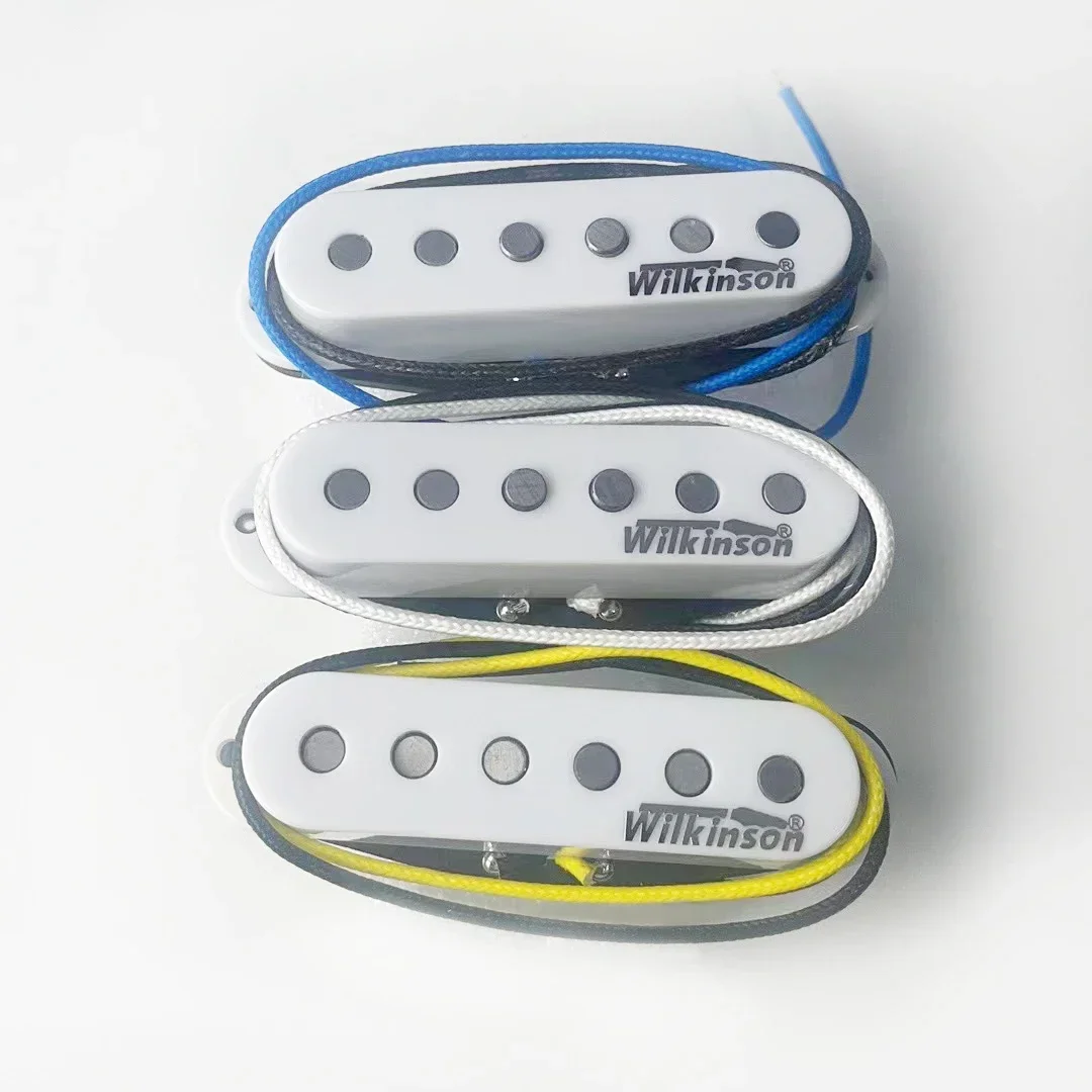 1 Set  High Quality  Guitar Pickups  WVS   Alnico5 SSS Single Coil Guitar Pickups