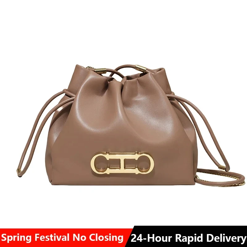 

CH Casual Style Daily Ladies Small Bag Premium Sense Ladies Commuter Bag High Quality Solid Colour Design Ladies Shoulder Bag