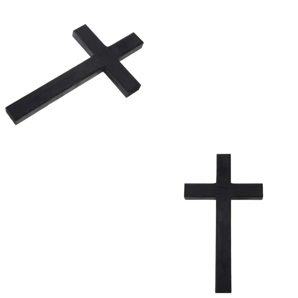 Massiver Holztisch für Kreuz-Christus-Ornamente, Wandbehang für die Kreuzhauskapelle