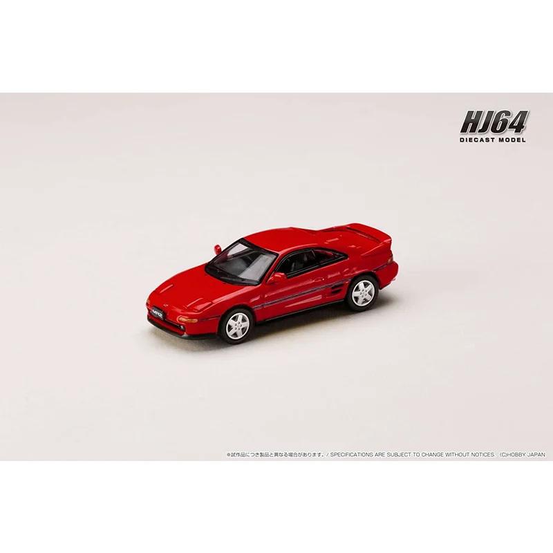 هواية اليابان 1:64 مقياس تويوتا MR2 SW20 GT-S JDM سيارة رياضية لعبة مجسمة تحصيل هدية الكريسماس الكلاسيكية اليابانية موالف سيارة