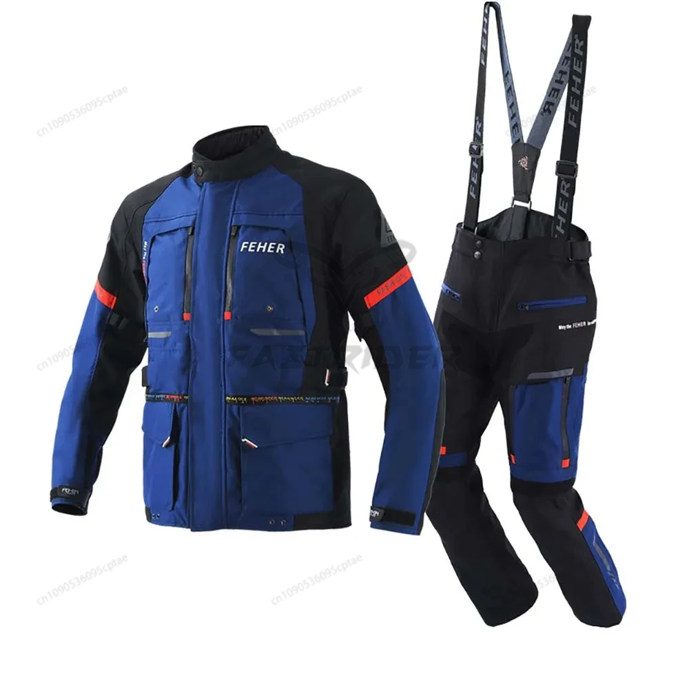 

Motorbike Jacket Off-Road Riding Motorcycle Windproof Jacket Mountain Bike Cycling Fall Protection Kit Rally Suit Anti-fall