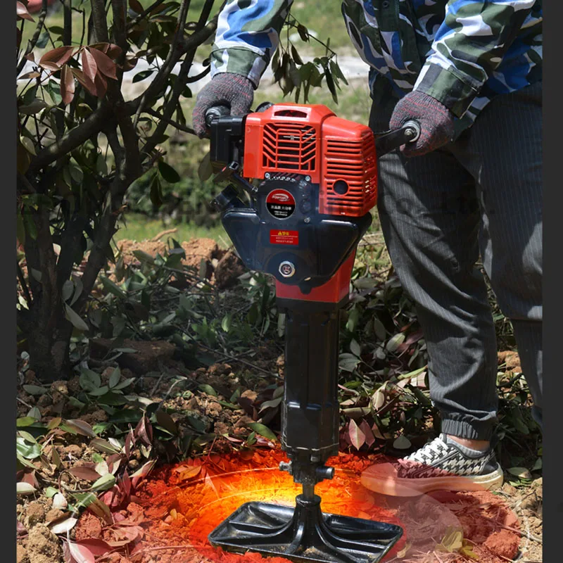 Bốn Thì Xăng Chọn Cây Cụ Nâng Nghiền Nát Chọn Máy Khoan Đá Di Động Cây Đào Hiện Vật Dầu Chọn Cây Cụ Nâng
