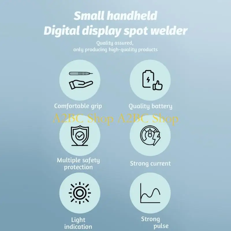 

A2BC easy carry Handheld Spots welder Small Battery Welding Machine Simple for Projects