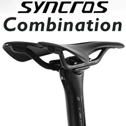 SYNCROS Carbon Seatpost 27.2/30.8/31.6mm Half Matte and Half Gloss Road Bicycles/ MTB Carbon Seat Post