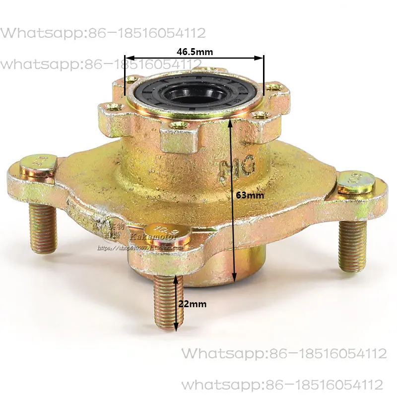 ATV ATV Modified Accessories Croissant Wheel Hub Fixed Seat 110 Flange Rotary Body Steering Knot Flange Seat
