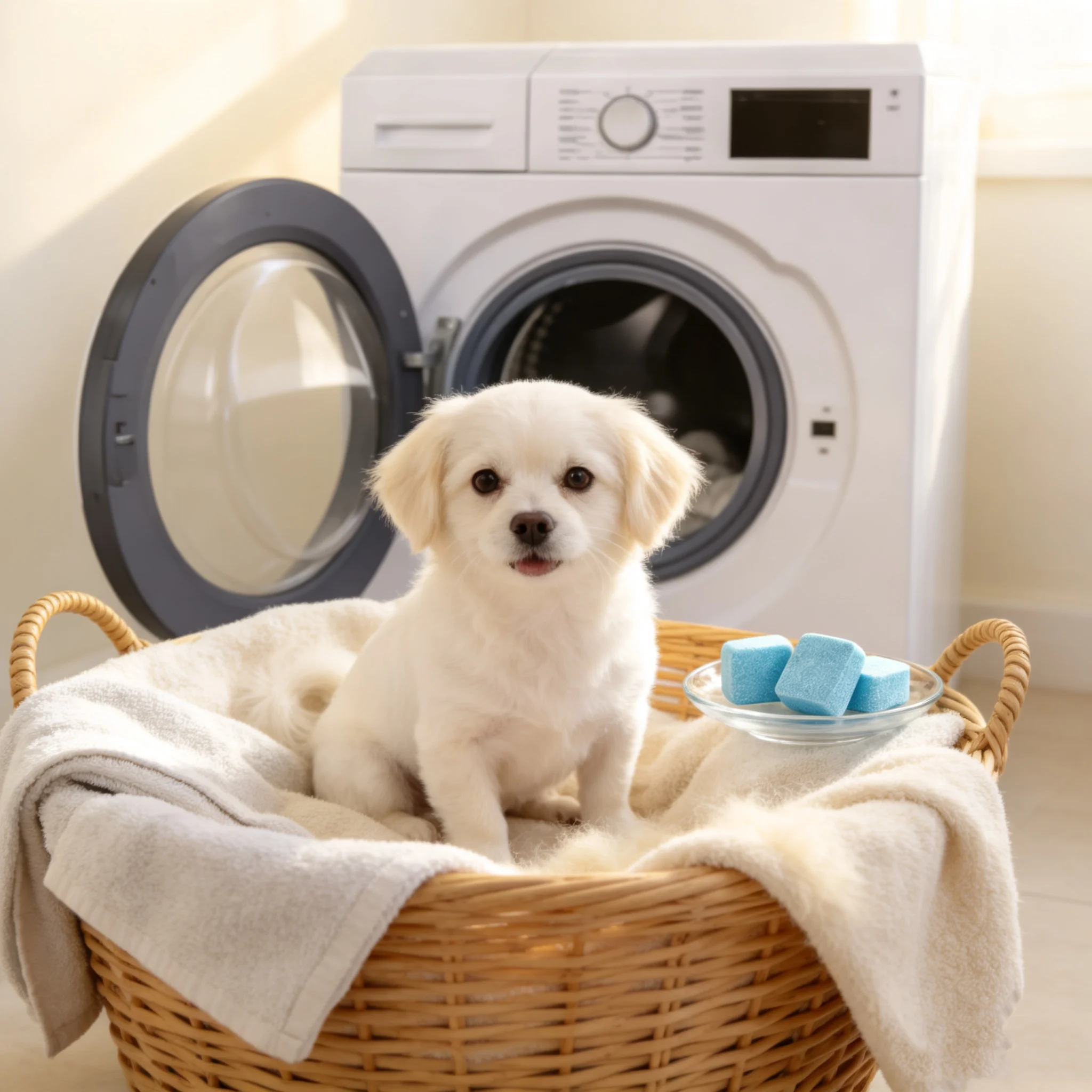Dissolve Pet Hair Tables For Washing Machine Reduce Cat Hair Pet Clothing Household Safe Dog Cat Hair Dissolving Cleaner Tables